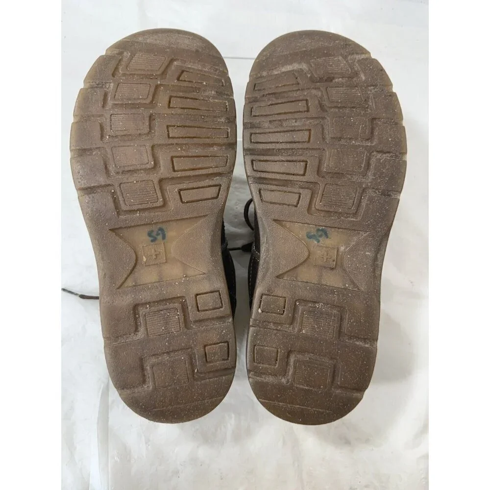 Dr. Martens 11199 Brown Leather Men' Shoes Size 10